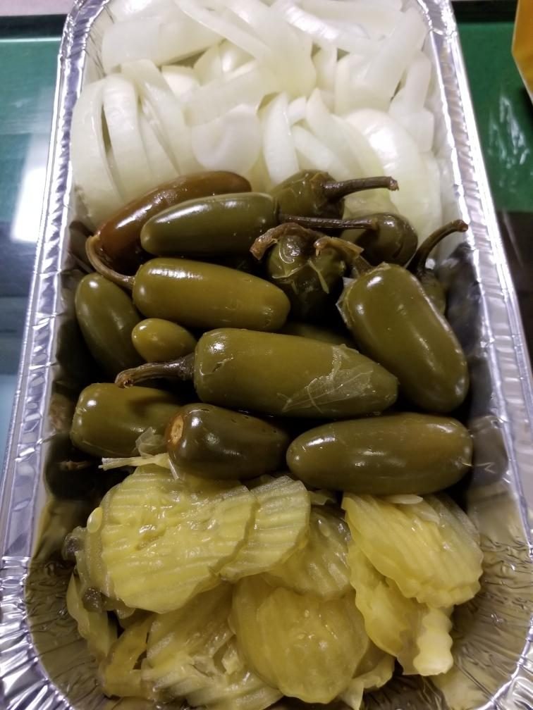 Jalapeños & pickled fixin's